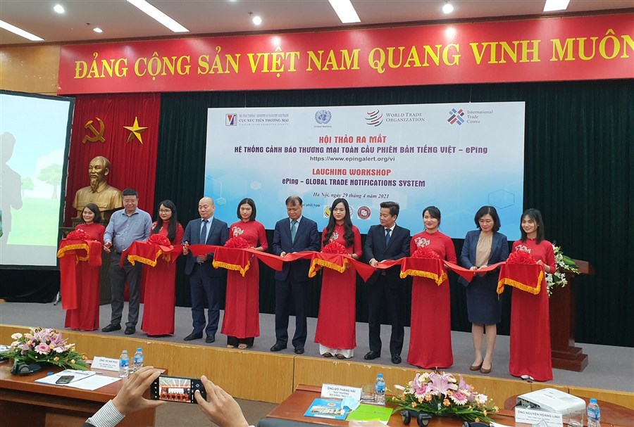 Ra mắt Hệ thống cảnh báo thương mại toàn cầu ePing phiên bản tiếng Việt