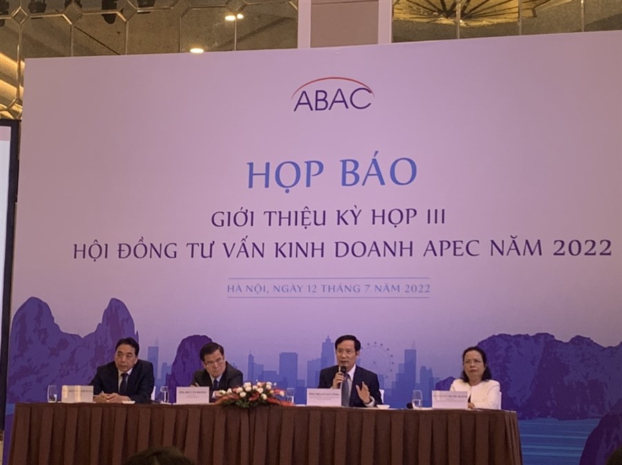 Kỳ họp lần thứ III Hội đồng Tư vấn Kinh doanh APEC (ABAC III)