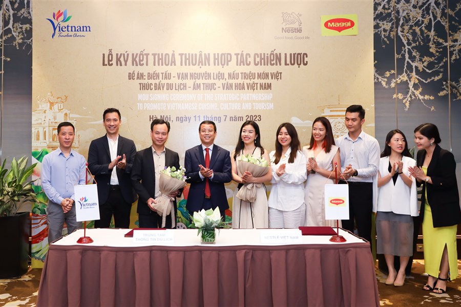 Nestlé Việt Nam hợp tác cùng Cục Du lịch thúc đẩy du lịch ẩm thực