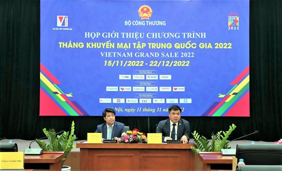 Tháng khuyến mại tập trung Quốc gia 2022: Khuyến mại có thể lên đến 100%