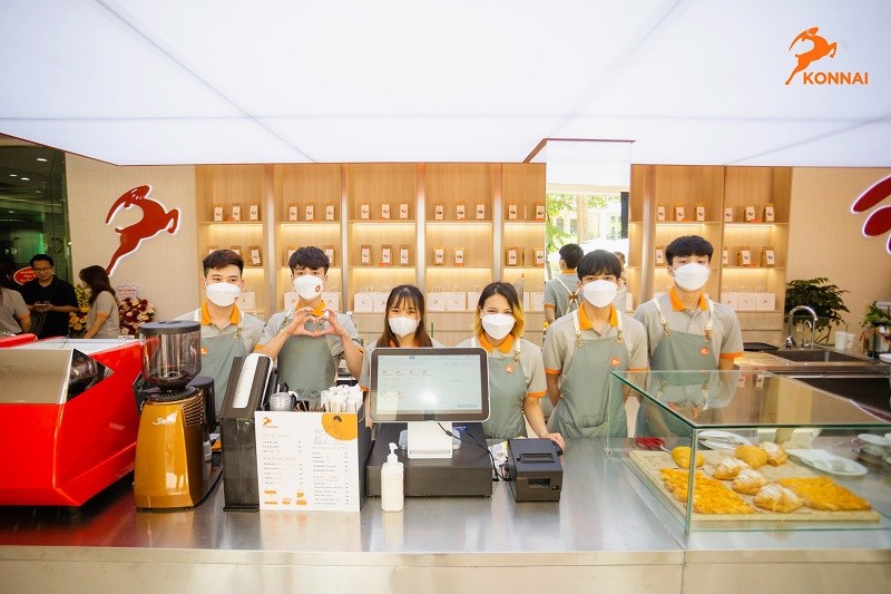 Detech Coffee khai trương quán cà phê công nghệ - Tech Coffee Konnai đầu tiên tại Việt Nam