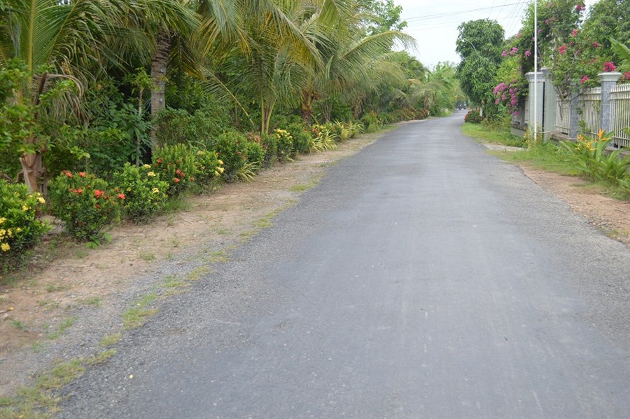 Huyện Cao Lãnh, tỉnh Đồng Tháp đạt chuẩn nông thôn mới