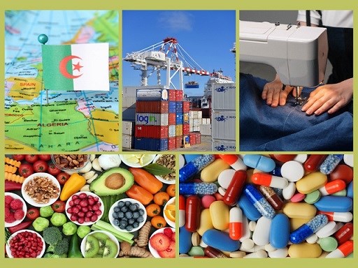 Doanh nghiệp Algeria có nhu cầu nhập khẩu thực phẩm, hóa chất, vải sợi, bao bì, thiết bị điện