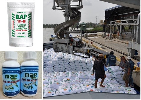 Việt Nam áp dụng biện pháp tự vệ đối với sản phẩm phân bón DAP và MAP nhập khẩu