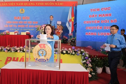 Đại hội VII Công đoàn Dầu khí Việt Nam: 3 khâu đột phá, 12 chỉ tiêu phấn đấu