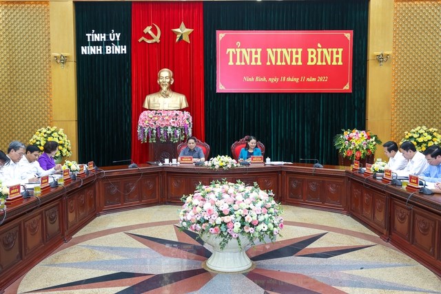 Ninh Bình: Tiếp tục đổi mới mạnh mẽ mô hình tăng trưởng, cơ cấu lại nền kinh tế