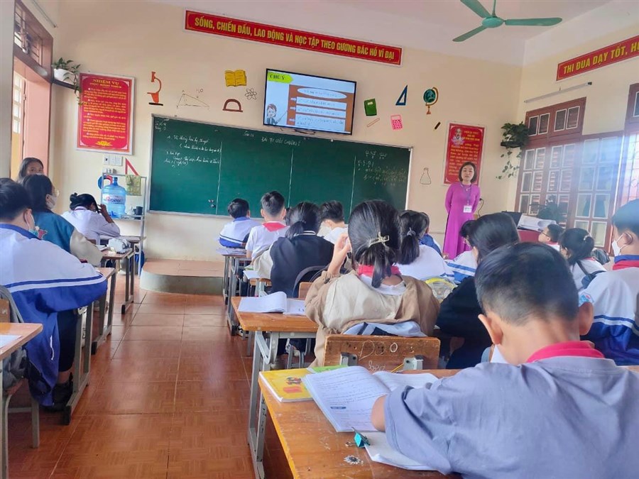 Trường THCS 8-4 – Tích cực đổi mới, nâng cao chất lượng dạy và học