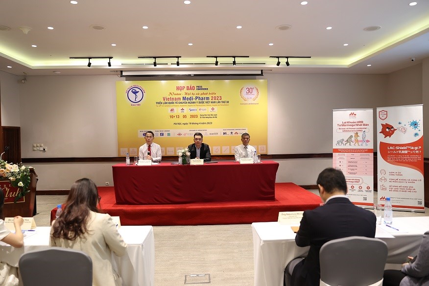500 gian hàng của 350 đơn vị sẽ tham dự Triển lãm Quốc tế Chuyên ngành Y Dược Việt Nam năm 2023