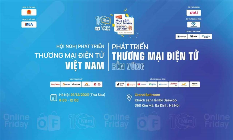 Sắp diễn ra Hội nghị Phát triển thương mại điện tử Việt Nam