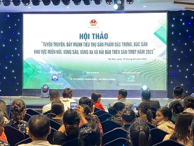 Thúc đẩy phát triển hệ thống phân phối, tiêu thụ sản phẩm đặc trưng, đặc sản vùng miền trên sàn thương mại điện tử