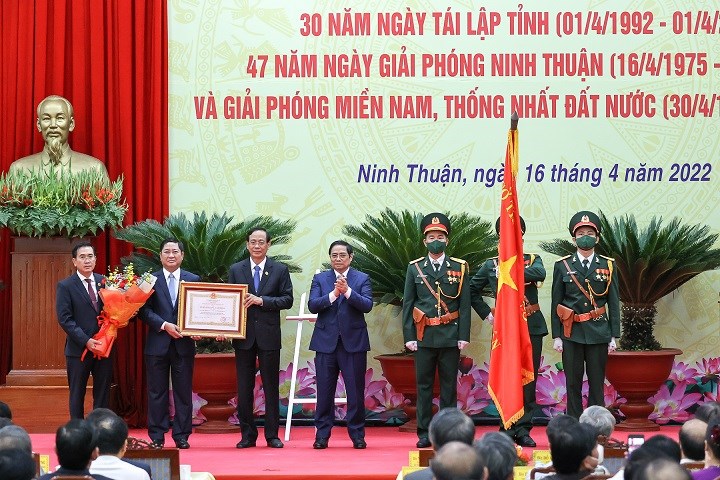 Ninh Thuận – Phát huy mọi nguồn lực, tận dụng cơ hội mới phát triển theo hướng văn minh, hiện đại sau 30 năm tái lập