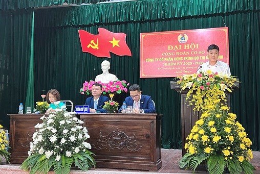 Công ty Cổ phần Công trình đô thị Nam Định – Chăm lo đời sống, đảm bảo quyền lợi hợp pháp cho người lao động