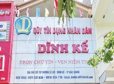 Quỹ Tín dụng nhân dân Dĩnh Kế: Đổi mới để phát triển bền vững