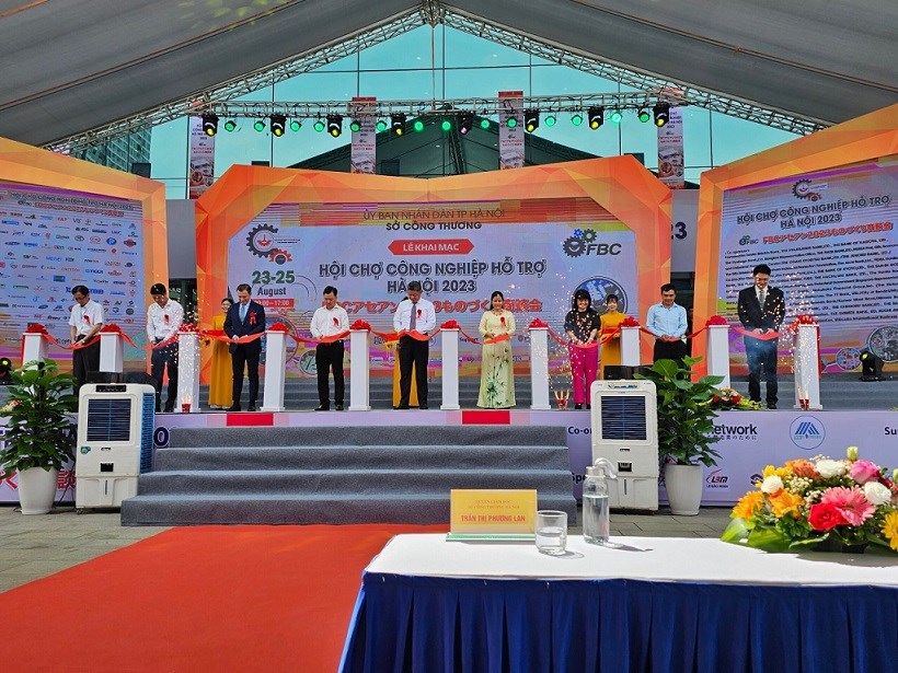 Hà Nội: Khai mạc Hội chợ Công nghiệp hỗ trợ năm 2023