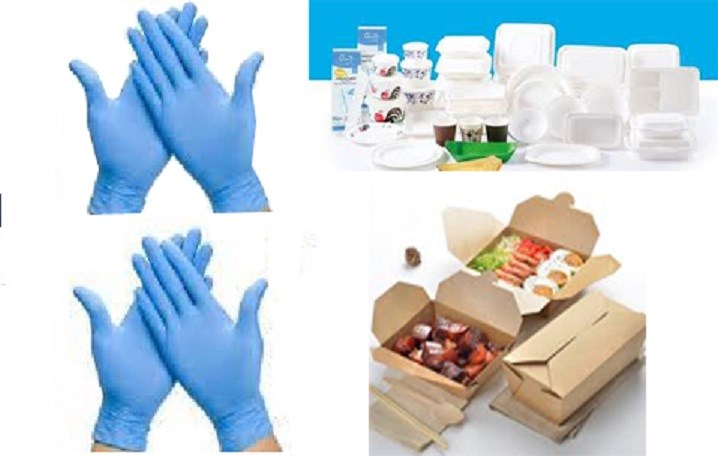 Công ty UAE muốn nhập khẩu găng tay cao su và bao bì thực phẩm dùng một lần