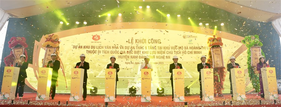 Khởi công 2 dự án thuộc Quy hoạch bảo tồn, tôn tạo, phát huy giá trị Khu lưu niệm Chủ tịch Hồ Chí Minh