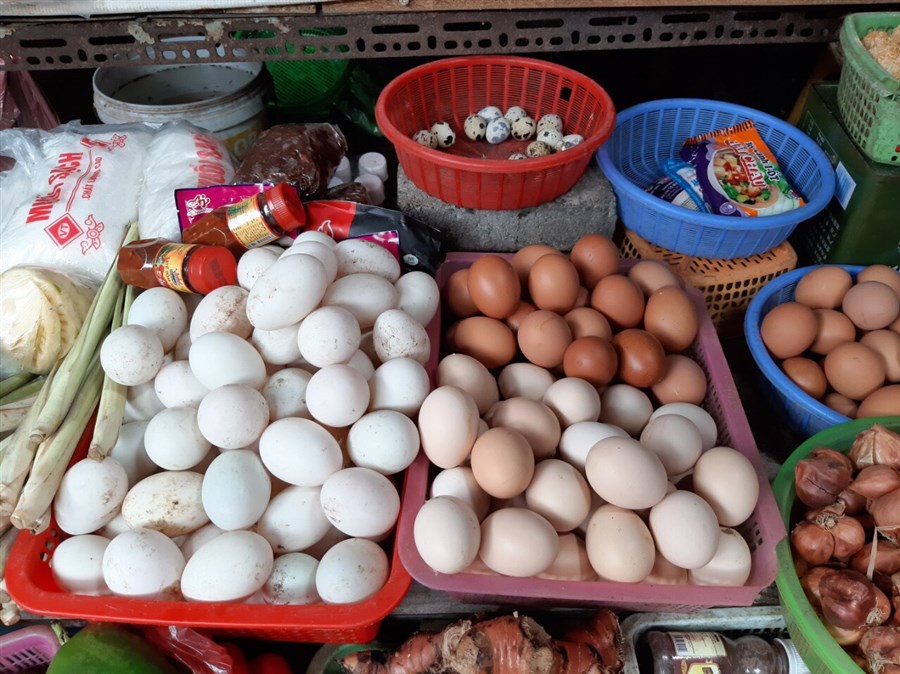 Nguồn cung trứng gia cầm còn rất nhiều, không lo thiếu hàng