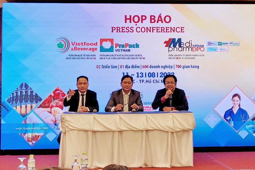 Triển lãm Quốc tế Thực phẩm, Đồ uống, bao bì và Triển lãm Quốc tế ngành Y Dược tại TP HCM