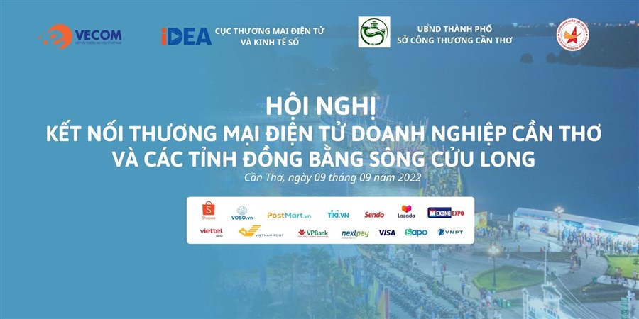 Đẩy mạnh xúc tiến thương mại điện tử doanh nghiệp Cần Thơ và các tỉnh Đồng bằng Sông Cửu Long 2022