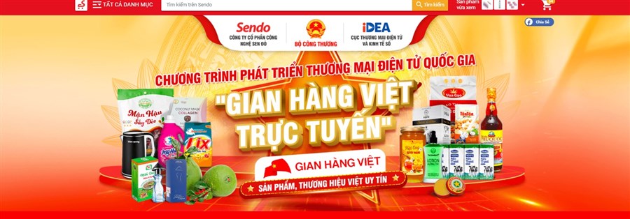 “Gian hàng Việt trực tuyến Quốc gia” – Tiếp cận thị trường 63 tỉnh thành phố