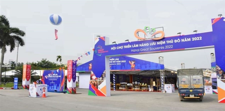 Hà Nội tổ chức Hội chợ triển lãm hàng lưu niệm Thủ đô năm 2022 hưởng ứng SEA Games 31