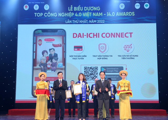 Dai-ichi Life Việt Nam nhận Giải thưởng “Top Doanh nghiệp Công nghiệp 4.0 Việt Nam”