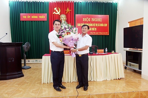 Bí thư, chủ tịch TX Đông Triều được bầu làm Phó Chủ tịch UBND tỉnh Quảng Ninh