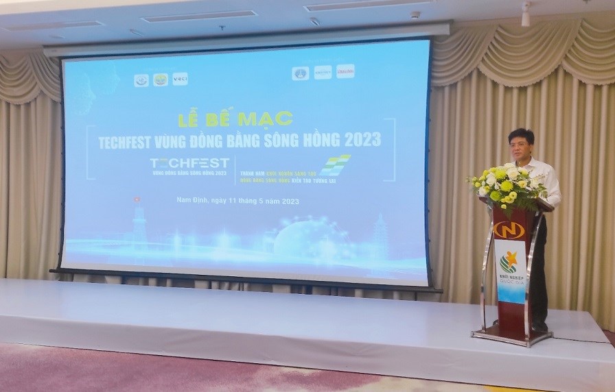 TECHFEST 2023: Tạo sức lan tỏa, thúc đẩy kởi nghiệp, đổi mới sáng tạo cho vùng Đồng bằng sông Hồng