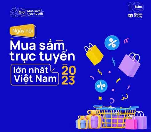 Sắp diễn ra “Tuần lễ Thương mại điện tử quốc gia và Ngày mua sắm trực tuyến Việt Nam - Online Friday 2023”