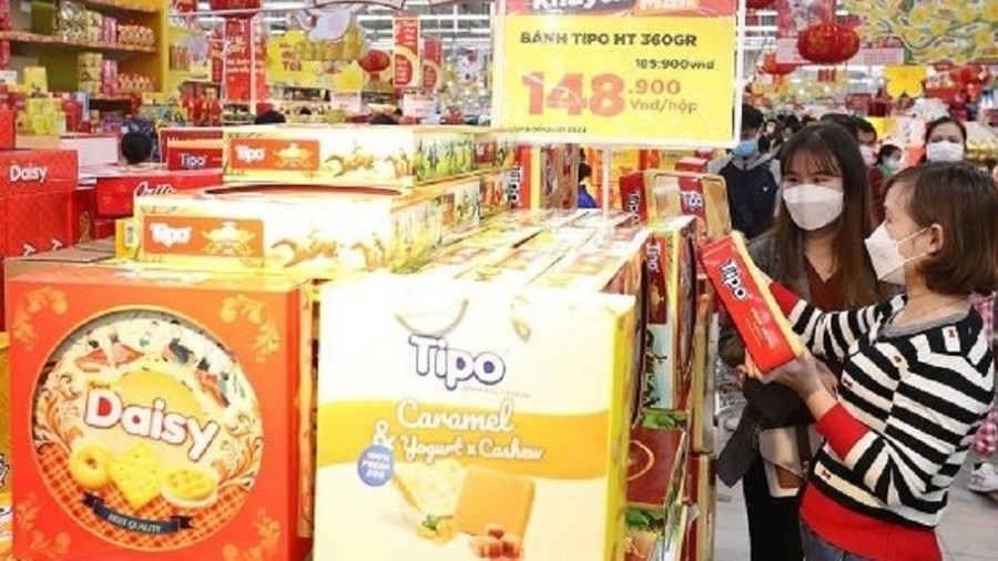 Hàng Việt chiếm ưu thế trên thị trường Tết