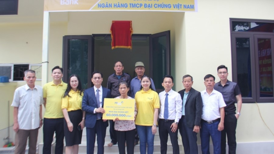 PVcomBank hỗ trợ xây dựng nhà “Đại đoàn kết” tại thành phố Hải Phòng