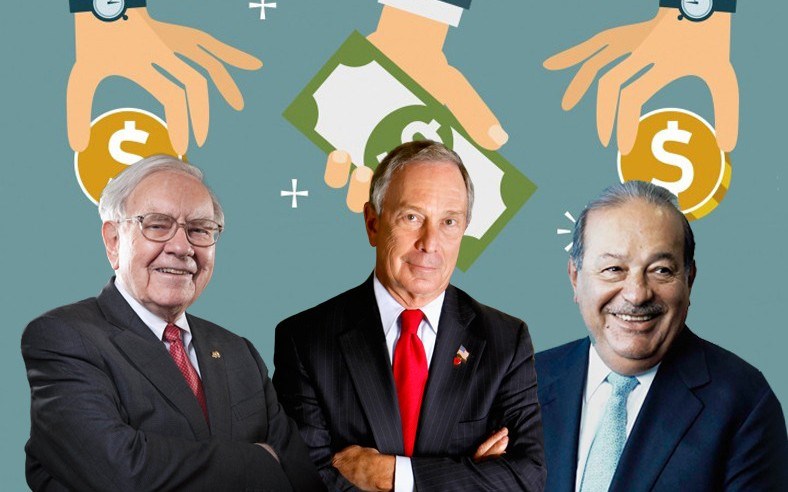 10 nhà đầu tư giàu nhất thế giới