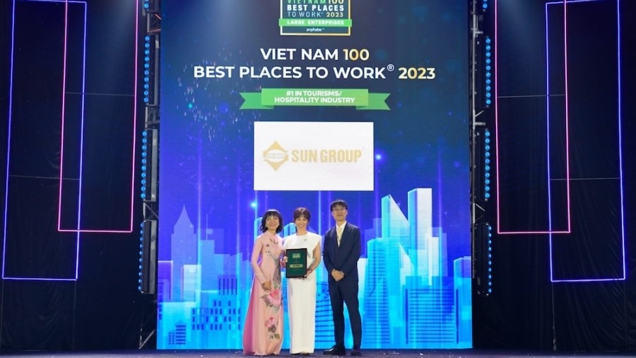 Sun Group được vinh danh “Top 100 nơi làm việc tốt nhất Việt Nam” 4 năm liên tiếp
