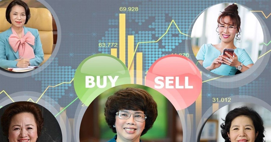 5 “bóng hồng” quyền lực trên sàn chứng khoán Việt Nam