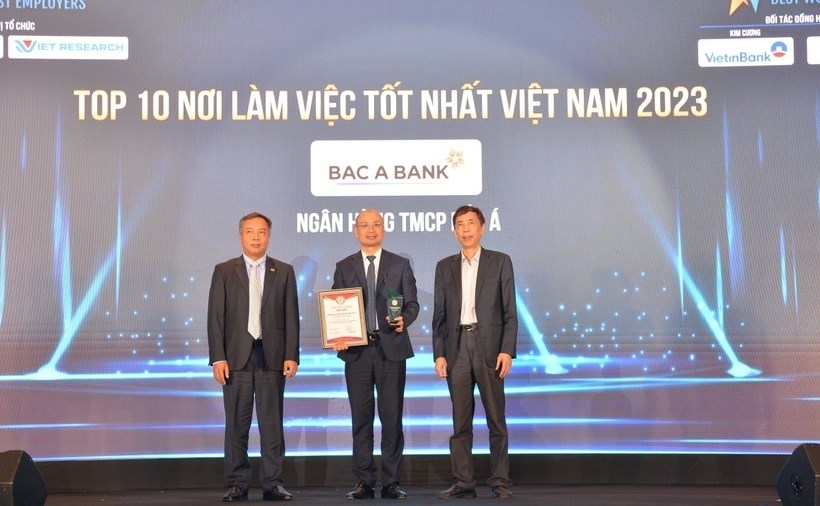 BAC A BANK được vinh danh là "Nhà tuyển dụng hàng đầu Việt Nam" năm 2023
