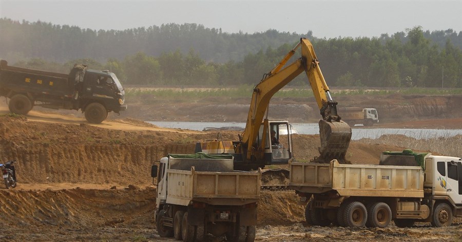 Bộ trưởng Nguyễn Văn Thắng: Chất lượng vật liệu cát biển đạt yêu cầu đắp nền