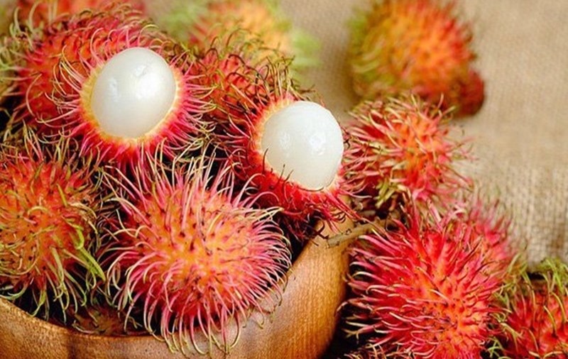 Quả chôm chôm Bến Tre được bảo hộ chỉ dẫn địa lý