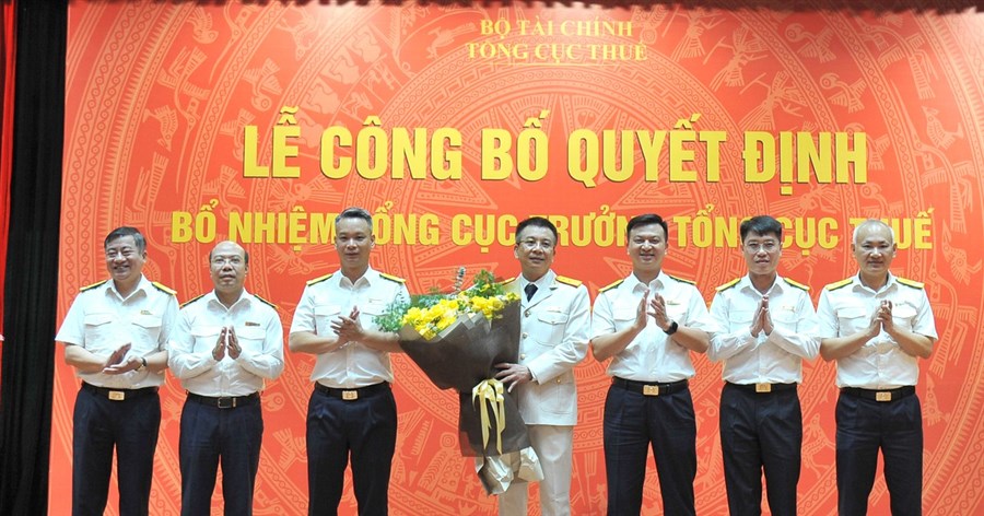 Ông Mai Xuân Thành được bổ nhiệm làm Tổng cục trưởng Tổng cục Thuế