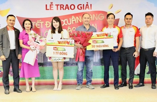HDBank tặng hơn 10 tỷ đồng cho khách hàng gửi tiết kiệm đầu Xuân Giáp Thìn