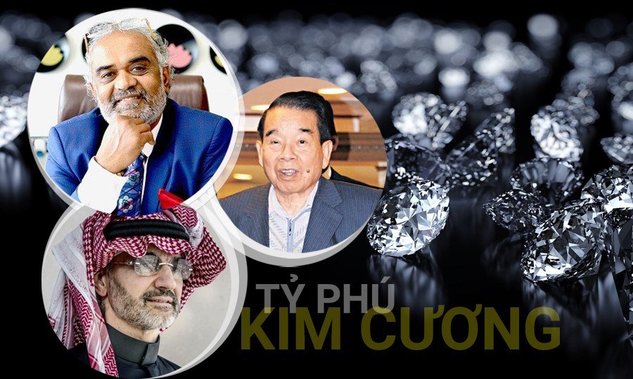 Điểm danh 8 tỷ phú kim cương giàu nhất thế giới