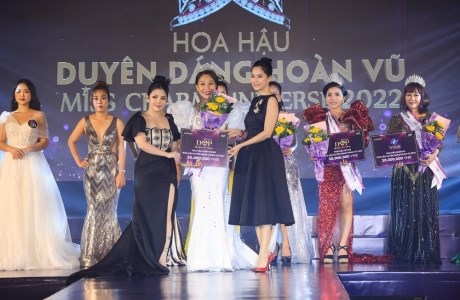 Doanh nhân Vũ Khánh Linh trở thành Hoa hậu Thời trang tại cuộc thi Hoa hậu Duyên dáng hoàn vũ