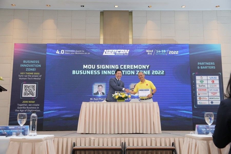 Ký thỏa thuận hợp tác Dự án cộng đồng Sáng kiến doanh nghiệp năm 2022