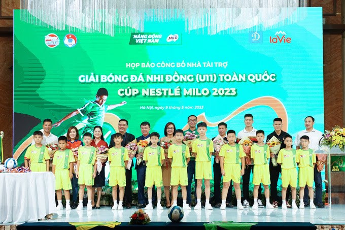 Nestlé MILO đồng hành cùng Giải Bóng đá Nhi đồng (U11) toàn quốc – Cúp Nestlé MILO 2023