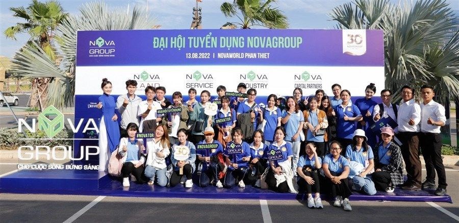 NovaGroup tiếp nhận thêm hơn 1.000 hồ sơ ứng tuyển tại Phan Thiết