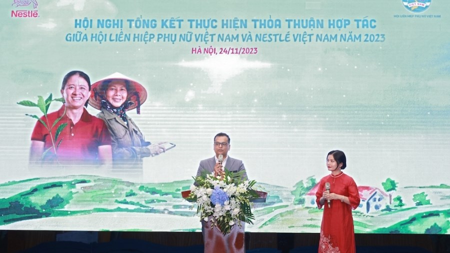 Nestlé Việt Nam đồng hành cùng phụ nữ, khởi tạo mô hình sinh kế bền vững và thúc đẩy chuyển đổi số