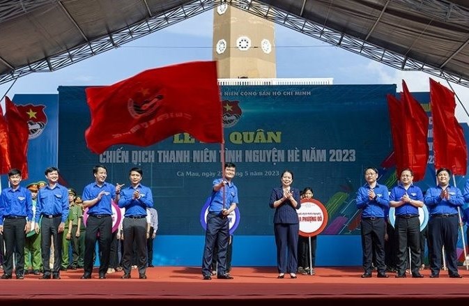 Tuổi trẻ PV GAS tích cực tham gia Chiến dịch Thanh niên tình nguyện hè 2023 của Trung ương Đoàn