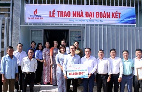 PV GAS tích cực thực hiện các chương trình ASXH tại Bà Rịa-Vũng Tàu và Cà Mau