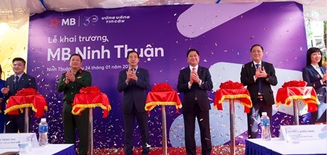 Ngân hàng Quân đội khai trương chi nhánh tại Ninh Thuận
