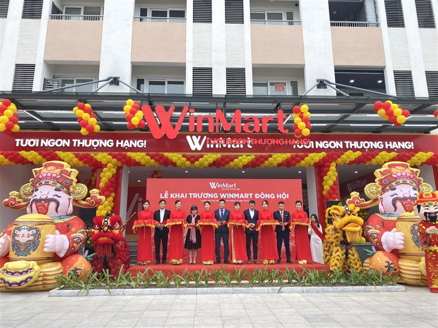 Siêu thị WinMart đầu tiên tại Đông Anh (Hà Nội) chính thức được khai trương