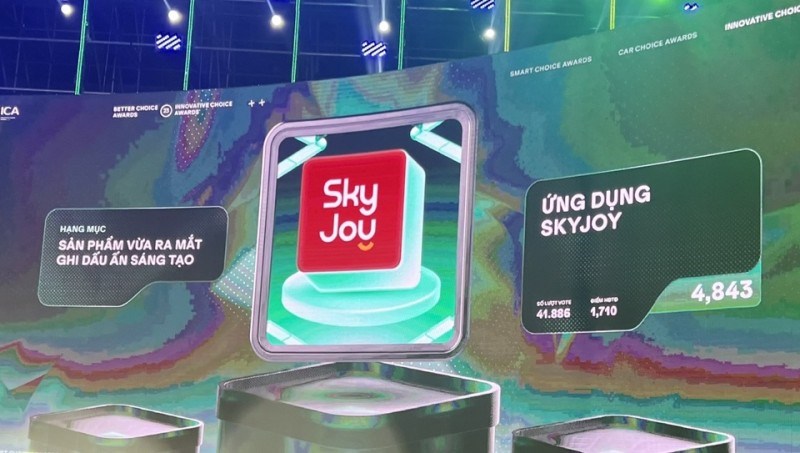 Vietjet SkyJoy ghi dấu ấn sáng tạo tại Better Choice Awards 2023